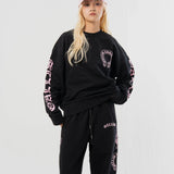 GA Cross 刺繍-Print Crew