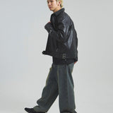 JE-BUFFARO CALF　シングルライダース