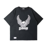 Schott/ショット 短丈 GLITTER EAGLE COMPACT SS T-SHIRT