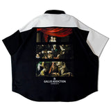 GA 絵画-SPLIT  S/S SHIRT