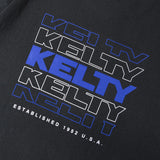 KELTY/ケルティ BACK TYPO LOGO S/S T-SHIRT