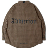 GA GINGHAM-CHECK SHIRT