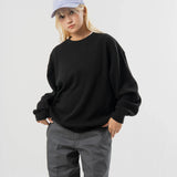 SEABEES/シービーズ TCワッフル クルーネック・LSTEE