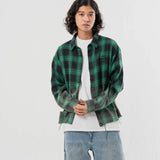 【The Rolling Stones×JACKROSE】 ハードダメージ ビンテージ チェックシャツ