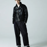JE COW OIL LEATHER D RIDERS