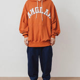 ANGLAN-Big Arch Logo Hoodie/アングラン ビッグ アーチ ロゴ パーカー