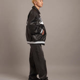 FIRST DOWN USA限定 PU Varsity JKT