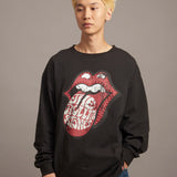 B-TRS PRINT&LINESTONE LS TEE