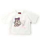Candy Galfy/キャンディーガルフィー ピカピカギャルちゃんバタフライチビTee SS