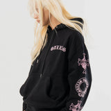 GA Cross 刺繍-Print Hoodie