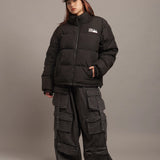 GA DENIM PARACHUTE CARGO PANTS