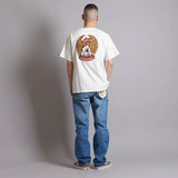 SCHOTT-T-SHIRT EAGLE AND RIBBON EMB