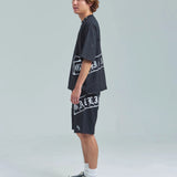 GA Glitter Emblem Shorts