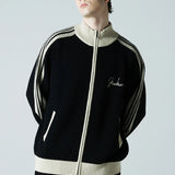 SKOOKUM KNIT LINE TRACK JACKET