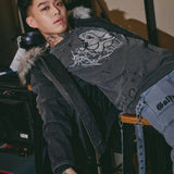 GALFY/ガルフィー 犬ダメージロンTee