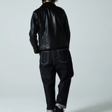 JE COW OIL LEATHER D RIDERS