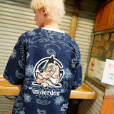 【GALFY×GALLIS ADDICTION】安定の別注デニムベースボールSSシャツ