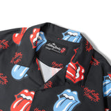 【The Rolling Stones×JACKROSE】 総柄･リップス&タン SSシャツ