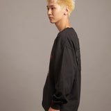 B-TRS PRINT&LINESTONE LS TEE