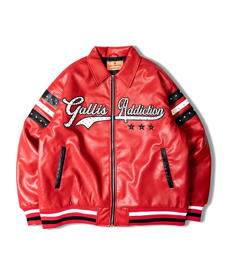 GA PU STUDS VERSITY JKT