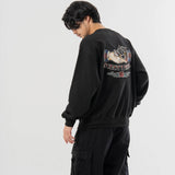 Schott/ショット CREW SWEAT SHAKE HAND HORSE