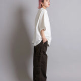 CPGN STUDIO-Oblique incision Carpenter Pants