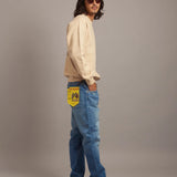 SCHOTT-LIFE ON WHEELS CREW　SWEAT