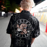 【GALFY×GALLIS ADDICTION】別注十字架わんわん柄SSシャツ