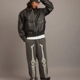 Vanson/RITZ Bone Sweat Pants