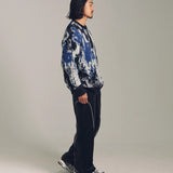 JE スプラッシュジャガードクルーニット