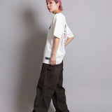 CPGN STUDIO-Oblique incision Carpenter Pants