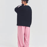 GA CROSS-APPLIQUE KNIT