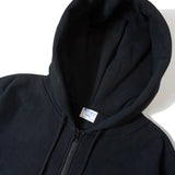 CH-REVERSE WEAVE ZIP HOODED SWEAT