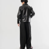 Schott/ショット LEATHER TRACKER JACKET-2