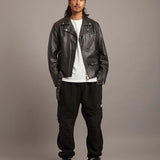 JE LAMB LEATHER DOUBLE RIDERS 24