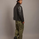 SKOOKUM.JE LAMB LEATHER CAR COAT