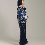 JE スプラッシュジャガードクルーニット