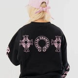 GA Cross 刺繍-Print Crew
