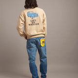 SCHOTT-LIFE ON WHEELS CREW　SWEAT