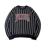 FUBU-Stripe Knit Pullover