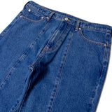 JE-FRINGE DENIM PANTS