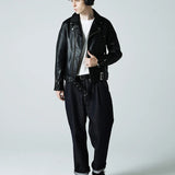 JE COW OIL LEATHER D RIDERS