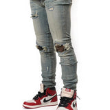 mnml【ミニマル】-X204 CAMO SKINNY FIT DENIM