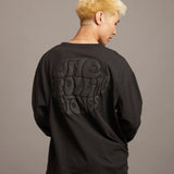 B-TRS PRINT&LINESTONE LS TEE