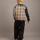 GA CHECK＆SUEDE SEPARATE SHIRTJKT