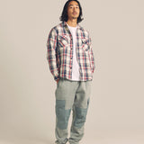 JE HEAVY FLANNEL CHECK WORK SHIRTS