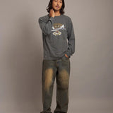 SCHOTT-AIRPLAIN LS T-SHIRT