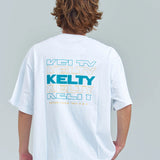 KELTY/ケルティ BACK TYPO LOGO S/S T-SHIRT
