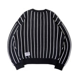 FUBU-Stripe Knit Pullover