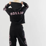 GA Cross 刺繍-Print Hoodie